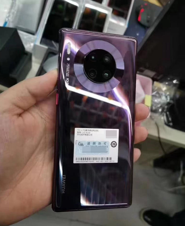 华为mate30说明书,华为mate40pro说明书 华为mate30 pro真机开箱:四种颜色 配双4千万主摄
